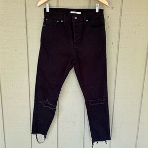 Levi's Distressed Skinny Jeans